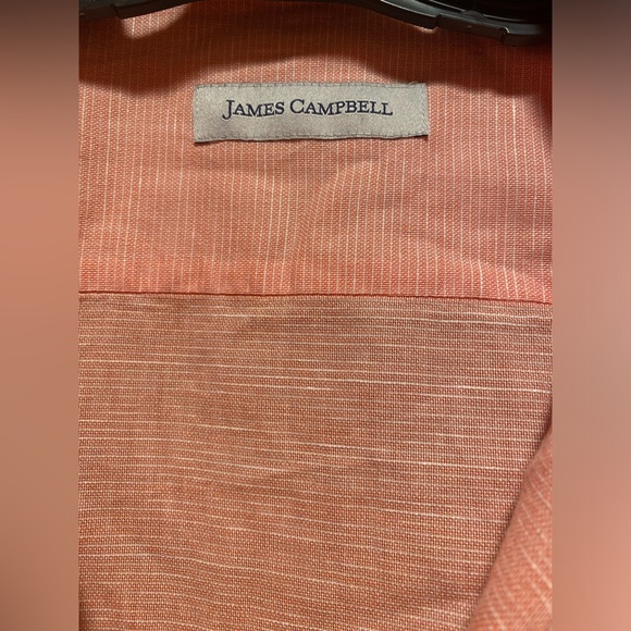 James Campbell Shirt, Size Large, Color-Pink. - Picture 1 of 2
